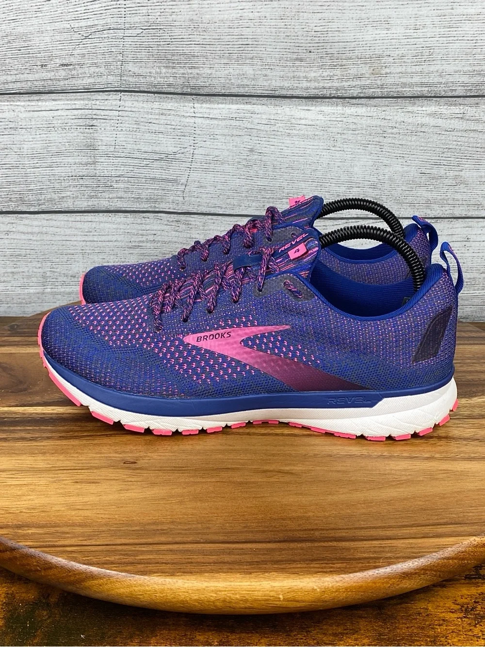 Brooks Revel 4 Blue Pink Purple Road Running Shoes 1203371B475 Women’s Size 9.5
